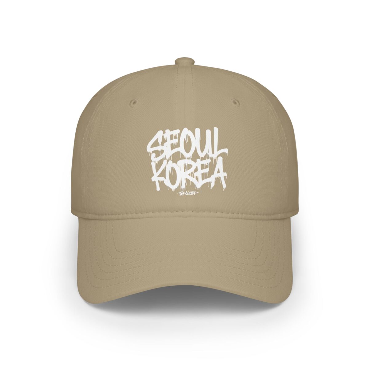 Seoul Korea Low Profile Baseball Cap - Image 9
