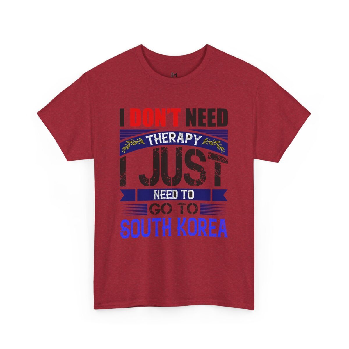 I just need to go to Korea Unisex Heavy Cotton Tee - Image 31