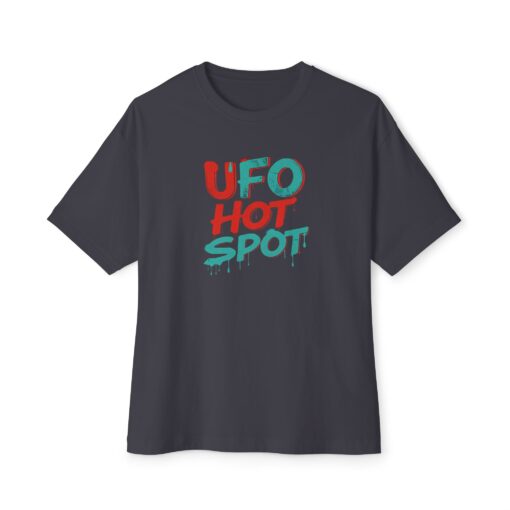 UFO hot spot Unisex Oversized Boxy Tee - Image 5