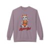 Retro Cat Unisex Midweight Softstyle Fleece Crewneck Sweatshirt