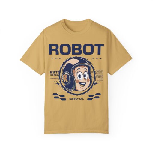 Vintage Robot Graphic Unisex T-Shirt - Perfect for Tech Lovers - Image 9