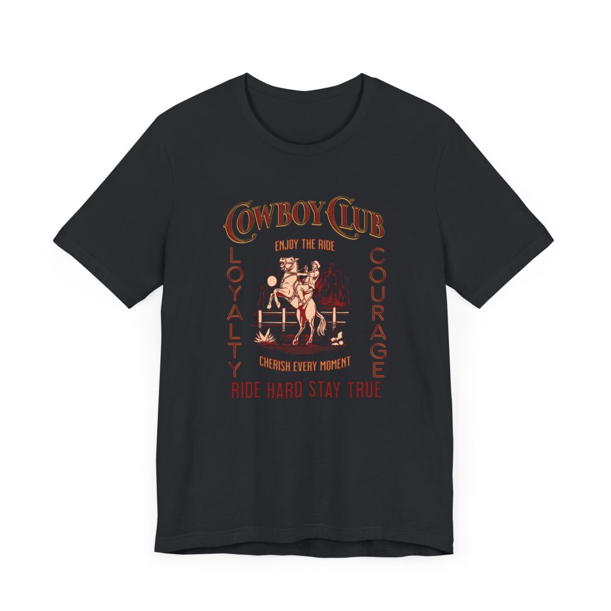 Cowboy club Unisex Jersey Short Sleeve Tee - Image 27