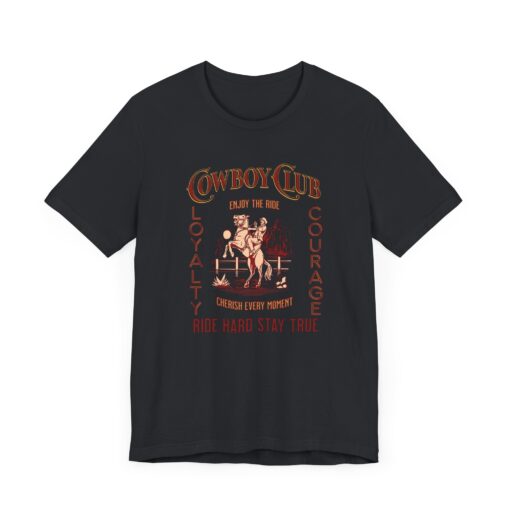 Cowboy club Unisex Jersey Short Sleeve Tee - Image 27