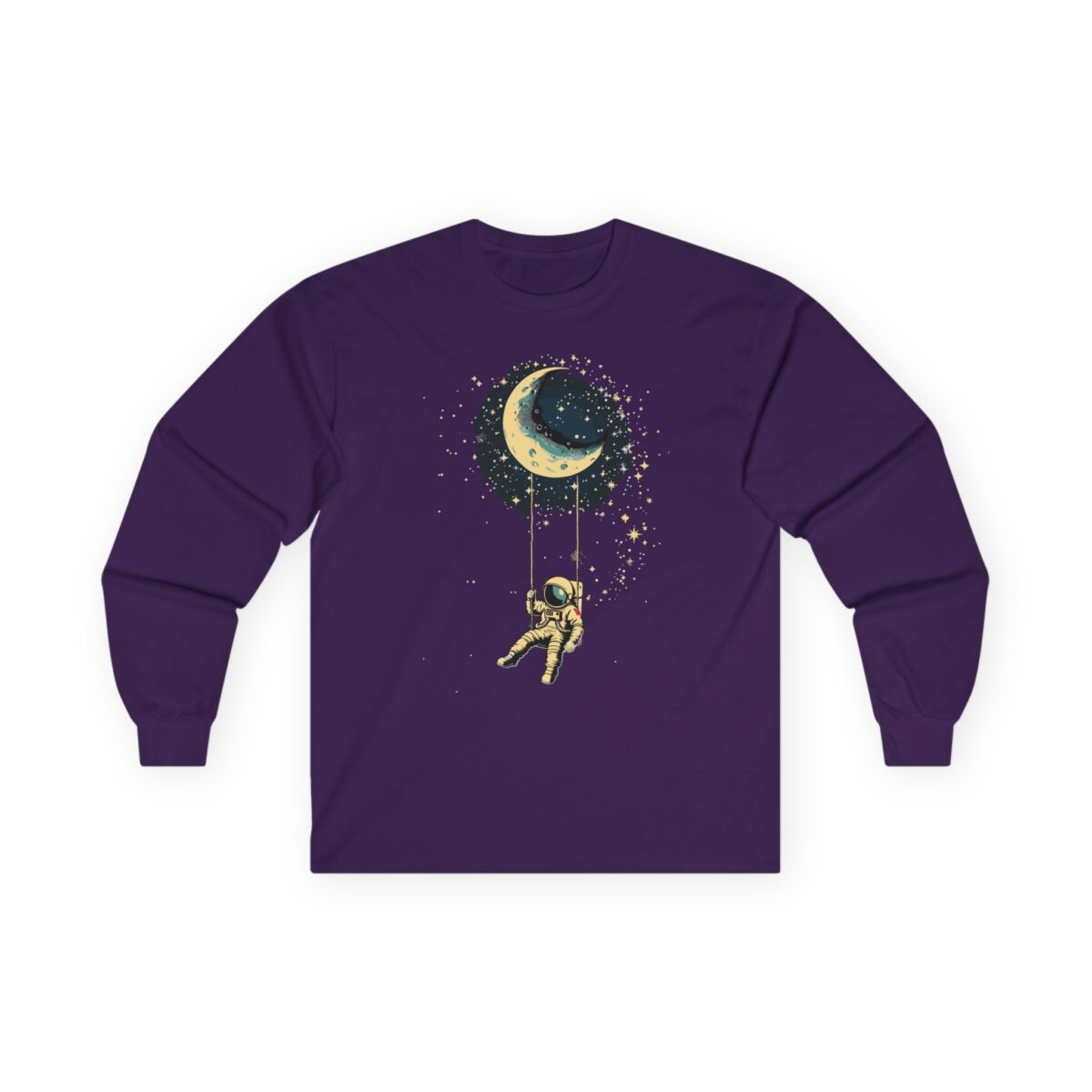 Moon Swing Unisex Ultra Cotton Long Sleeve Tee - Image 13
