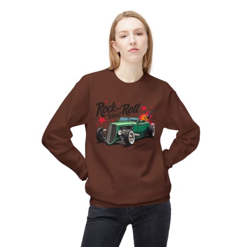 Rock & Roll Vibes Unisex Midweight Softstyle Fleece Crewneck Sweatshirt - Image 7