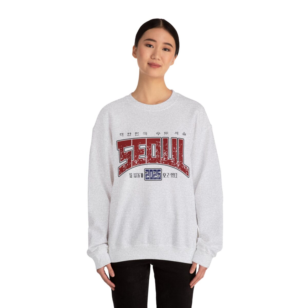 2025 Seoul Unisex Heavy Blend™ Crewneck Sweatshirt - Image 8
