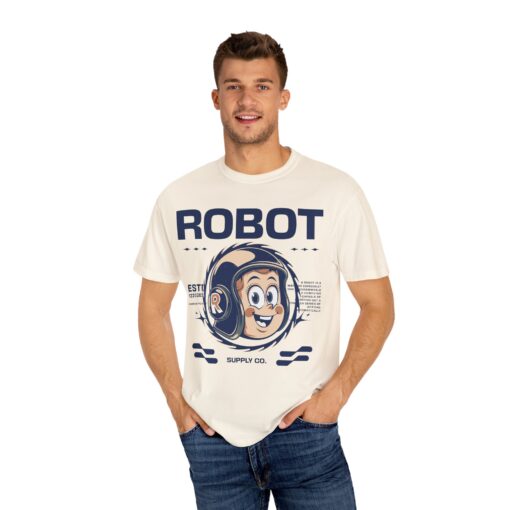 Vintage Robot Graphic Unisex T-Shirt - Perfect for Tech Lovers - Image 8