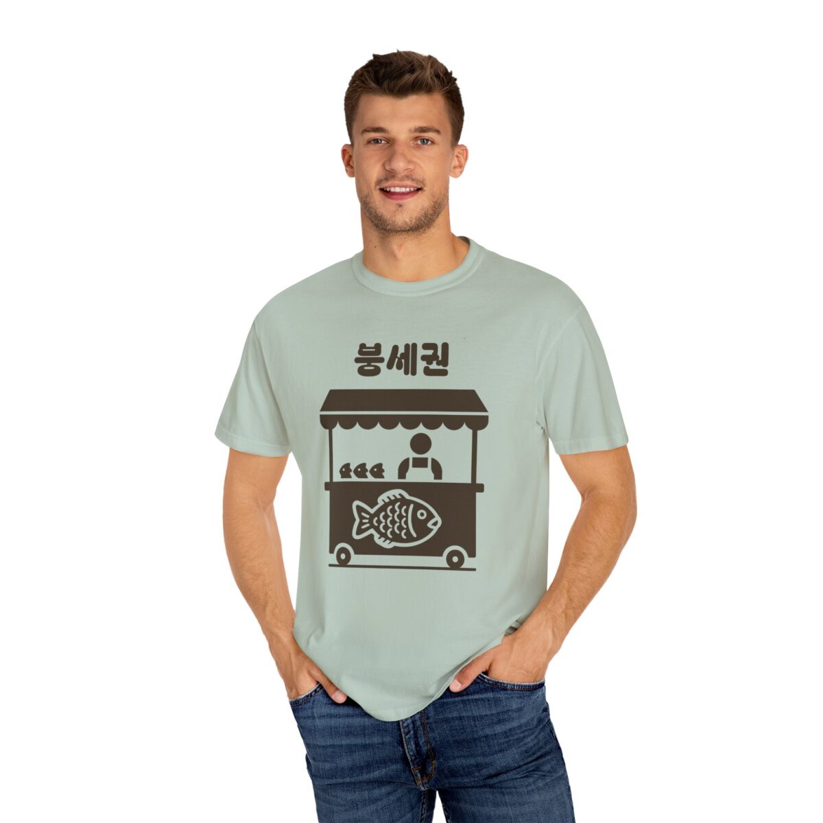 Korean Street Food T-Shirt - Unisex Garment-Dyed Tee - Image 8