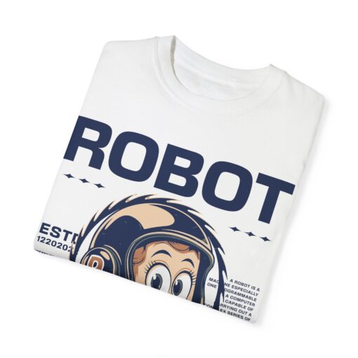 Vintage Robot Graphic Unisex T-Shirt - Perfect for Tech Lovers - Image 3