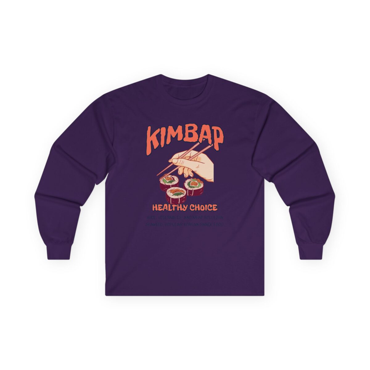 Kimbap Unisex Ultra Cotton Long Sleeve Tee - Image 40