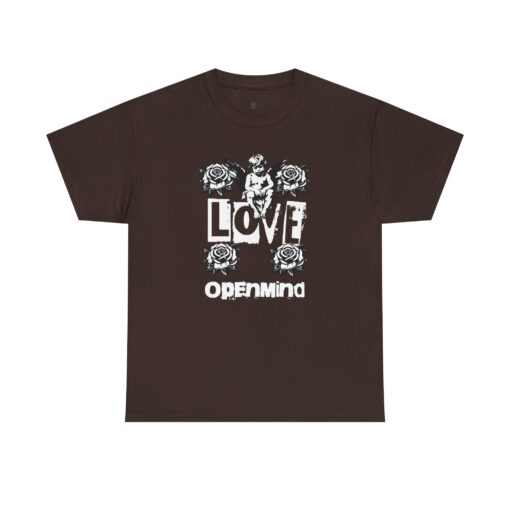 Love open mind Unisex Heavy Cotton Tee - Image 9