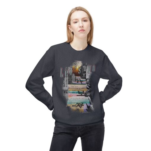 Let's go Unisex Midweight Softstyle Fleece Crewneck Sweatshirt - Image 7