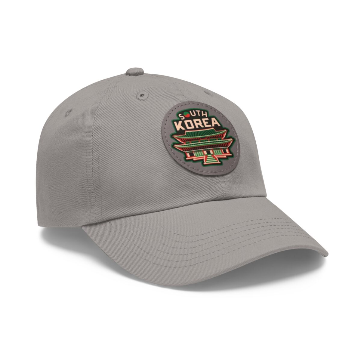South Korea Hat with Leather Patch (Round) - Image 22