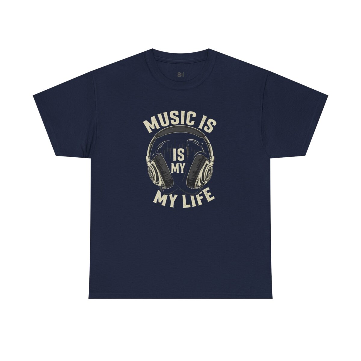 Music is my life Unisex Heavy Cotton Tee - Image 9