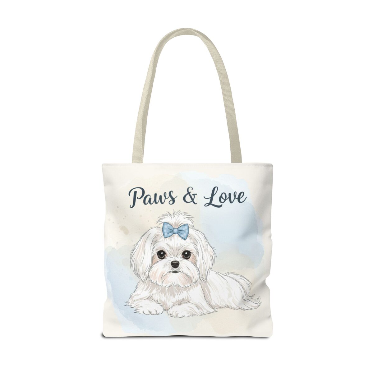 Paws & Love Dog Tote Bag - Cute Pet Lover's Carryall - Image 22