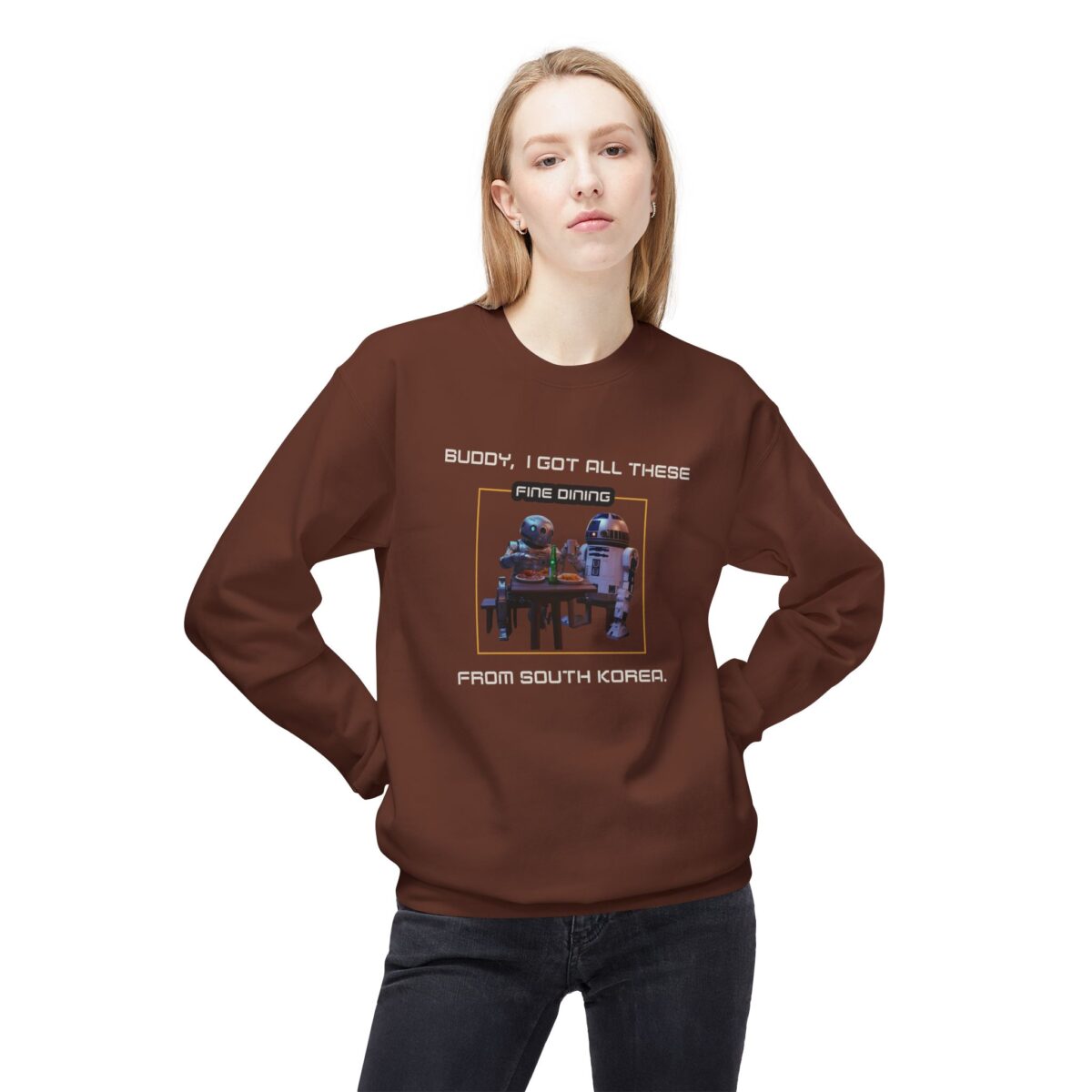 Got these from South Korea After a Hustle Unisex Midweight Softstyle Fleece Crewneck Sweatshirt - Image 7