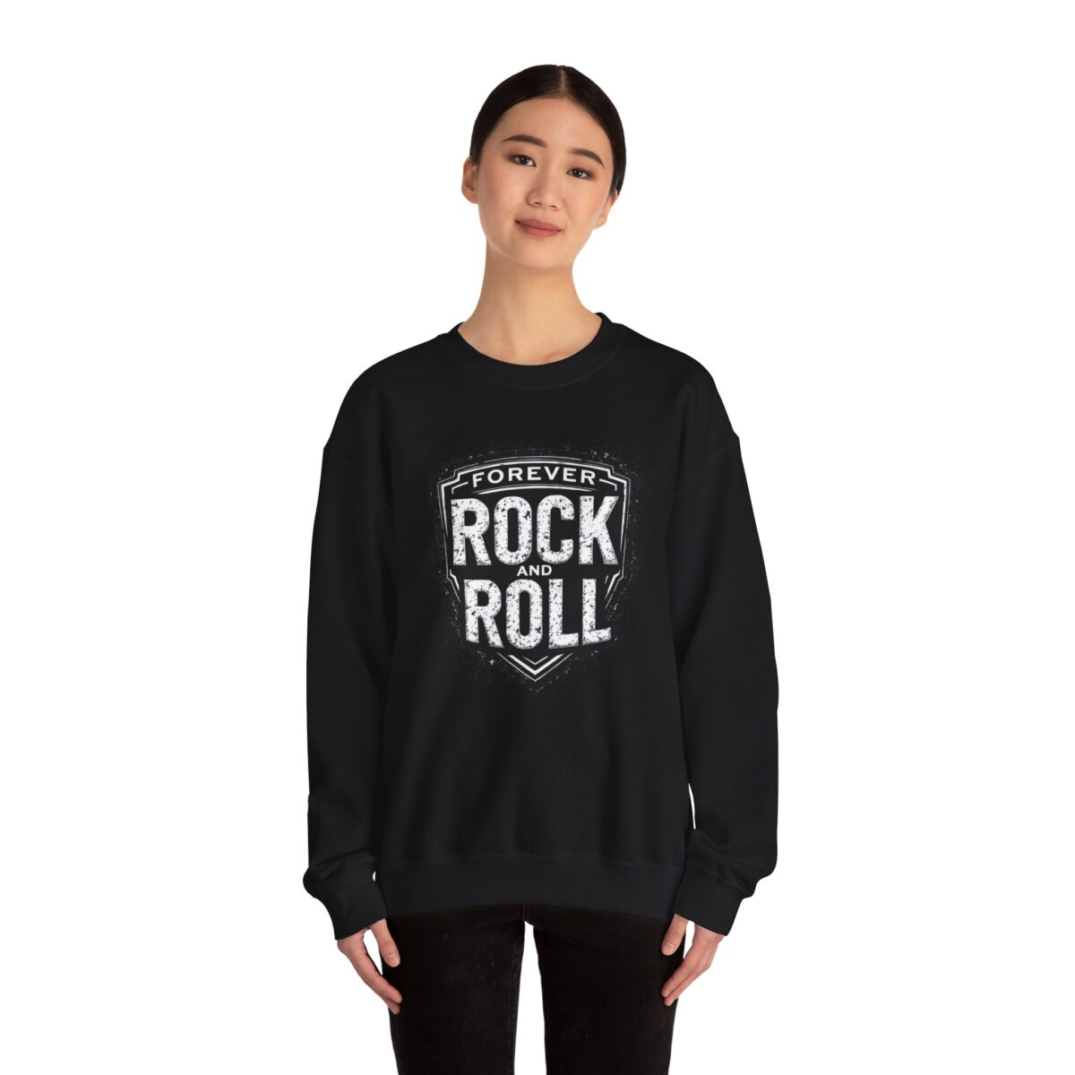 Forever Rock and Roll Unisex Heavy Blend™ Crewneck Sweatshirt - Image 12