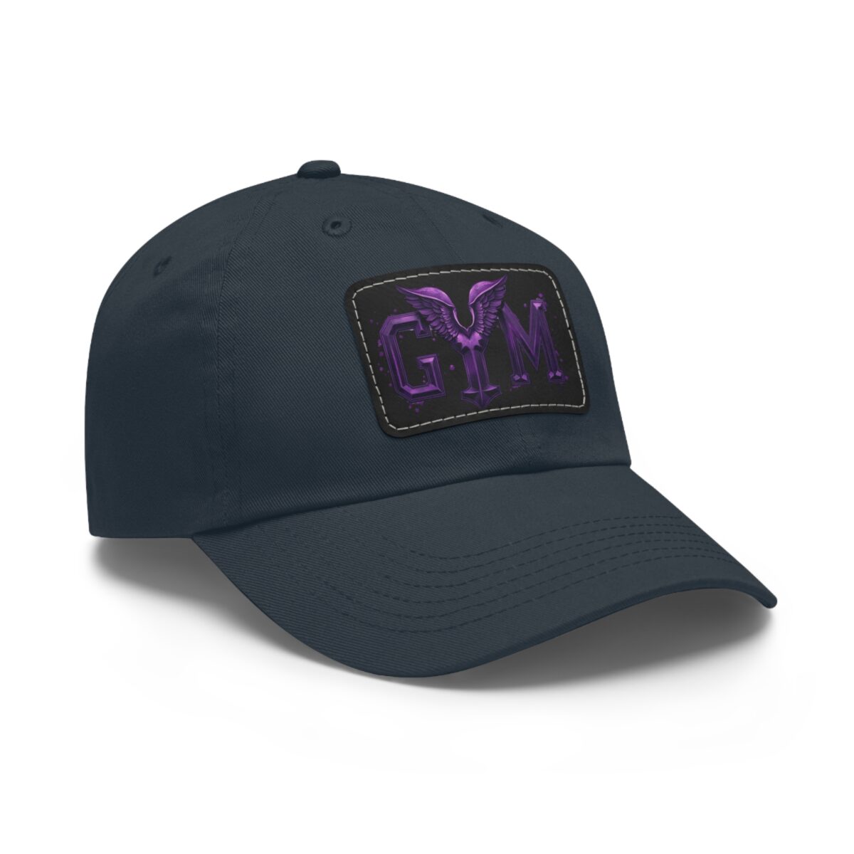 GYM Hat with Leather Patch (Rectangle) - Image 6