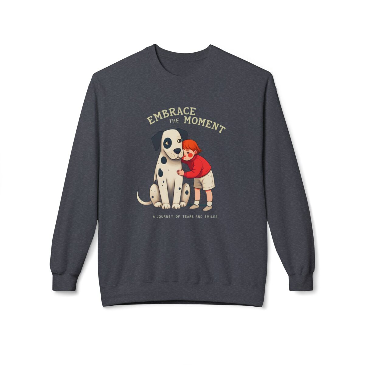 Embrace the moments Unisex Midweight Softstyle Fleece Crewneck Sweatshirt - Image 25