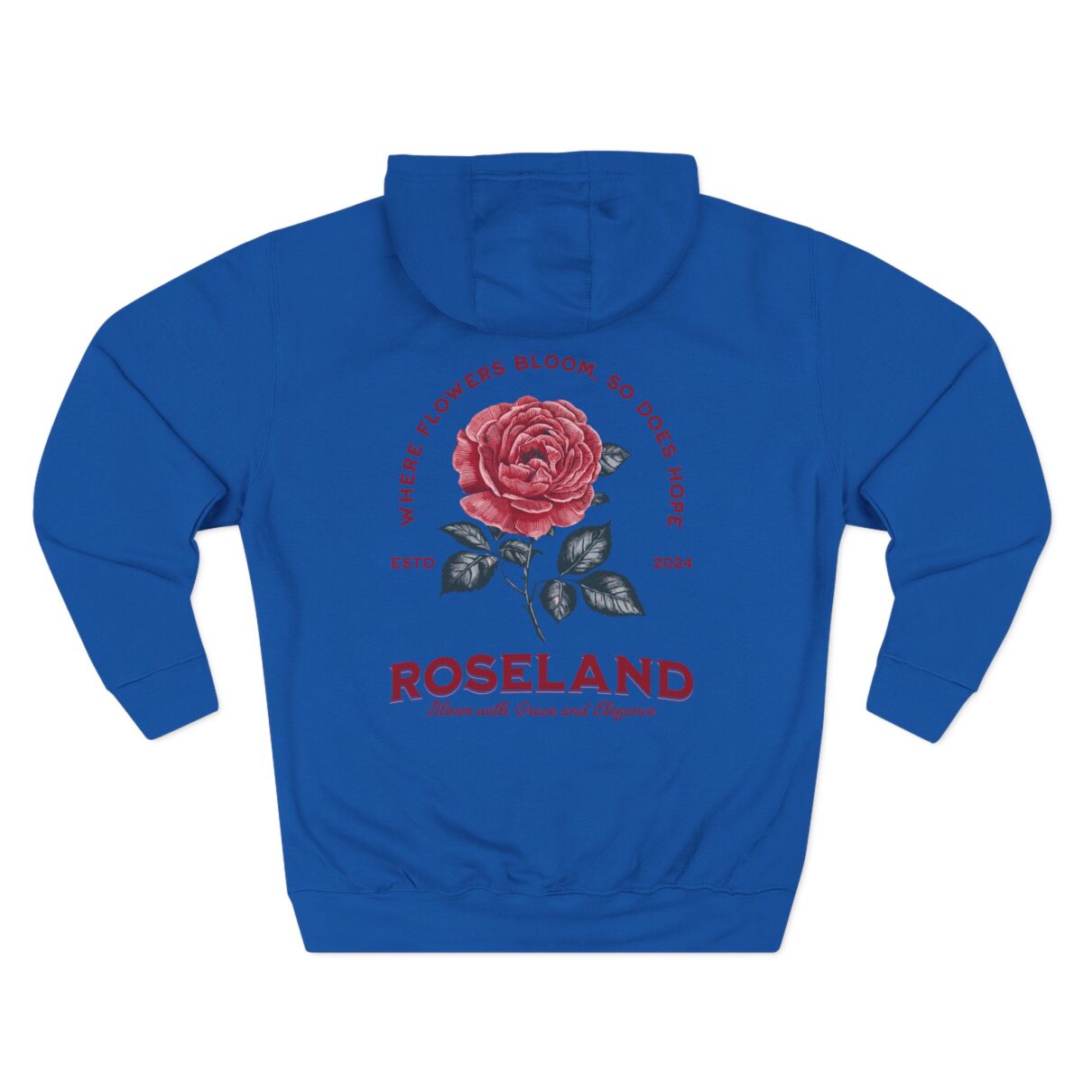 Roseland Three-Panel Fleece Hoodie - Image 22