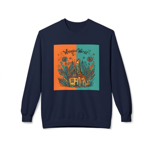 Whimsical World Unisex Midweight Softstyle Fleece Crewneck Sweatshirt - Image 13