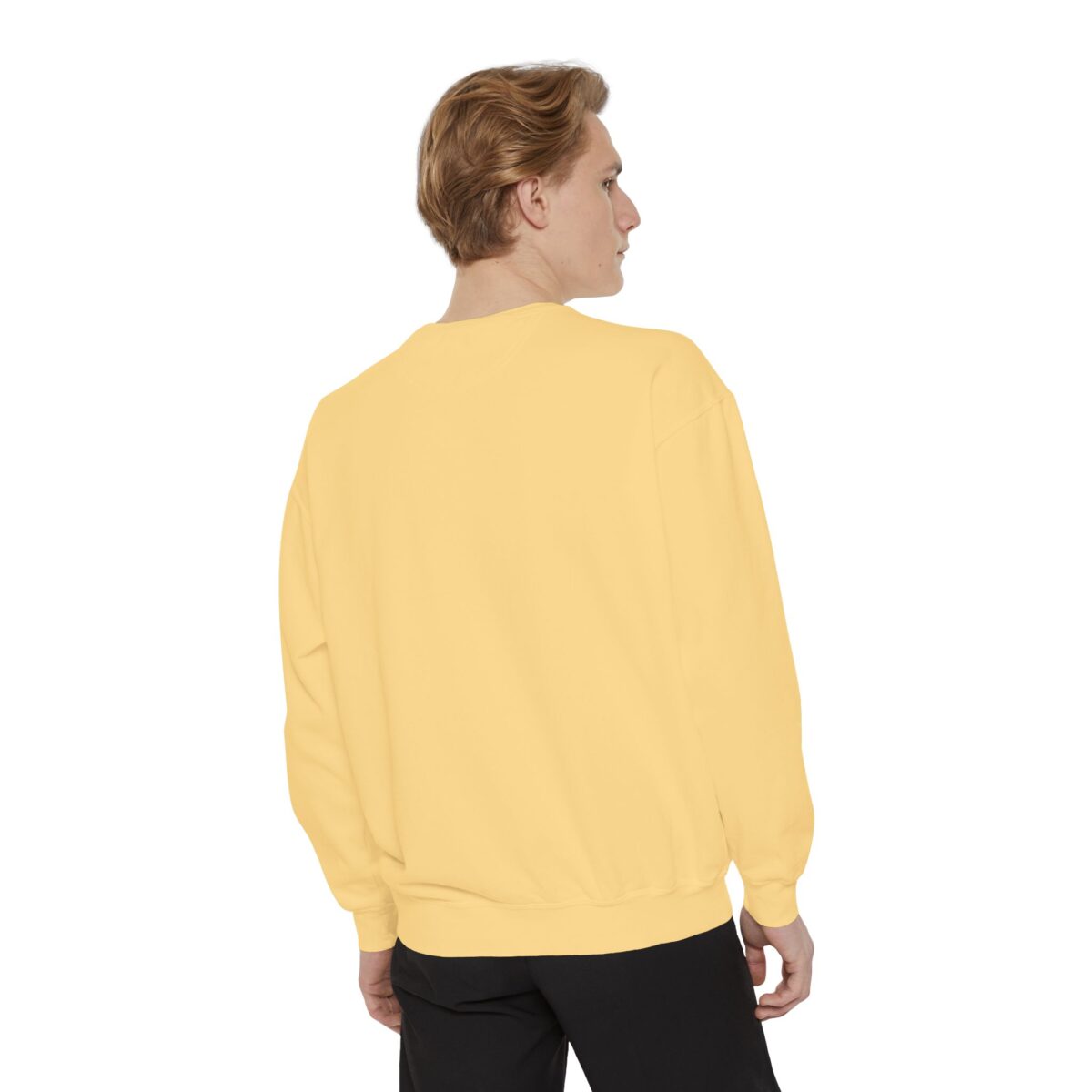 Rugged threads for ruff roads Unisex Garment-Dyed Sweatshirt - Image 8