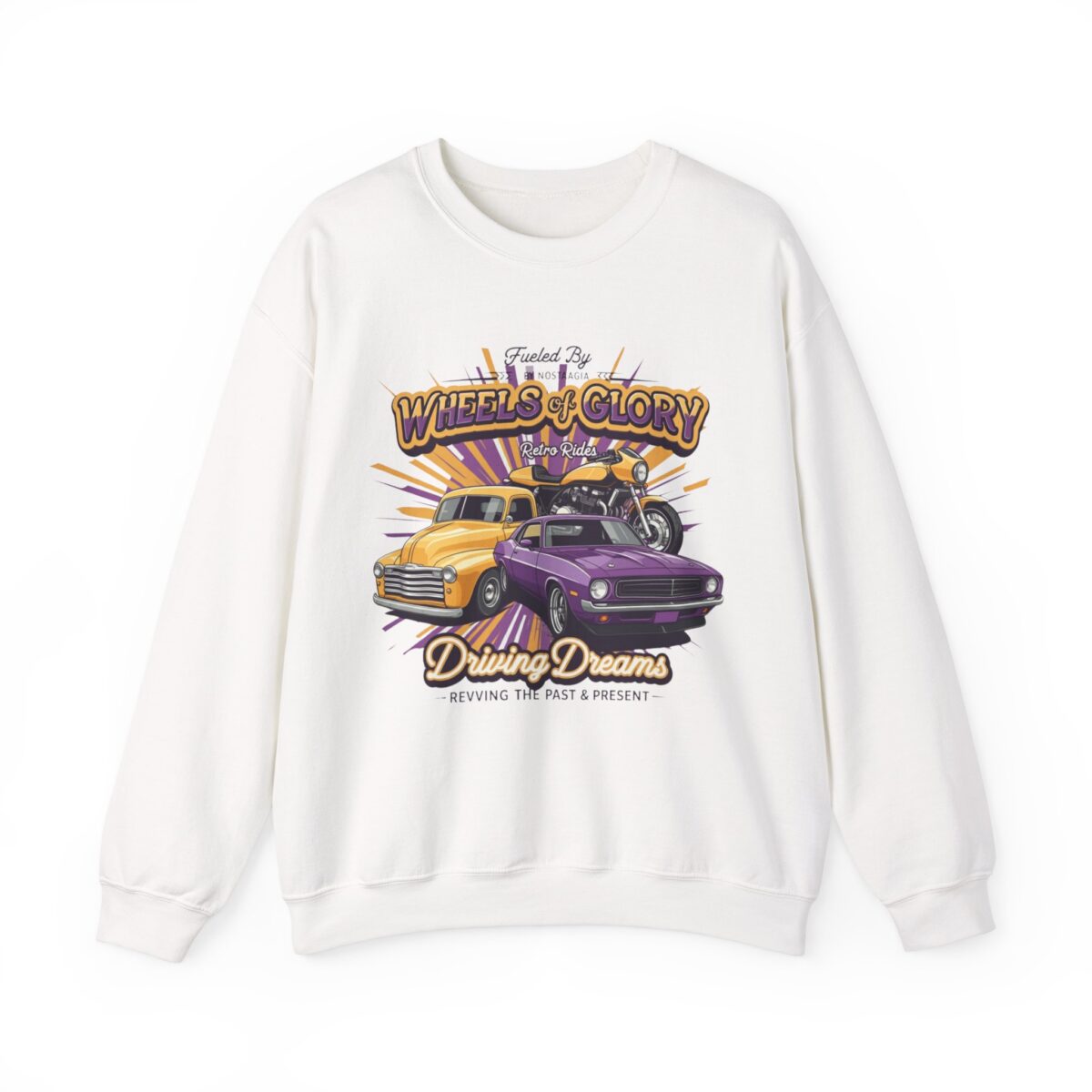 WHEELS OF GLORY Unisex Heavy Blend™ Crewneck Sweatshirt