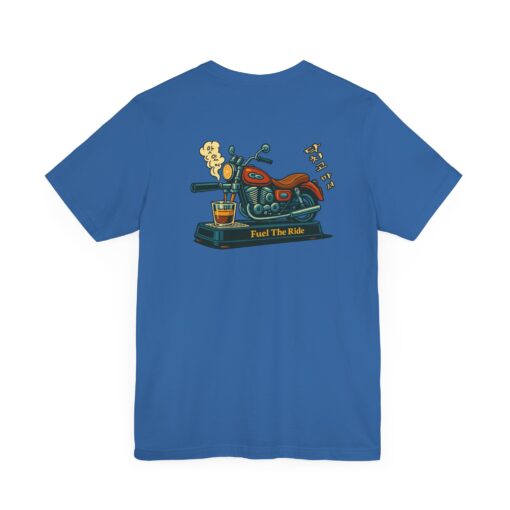 Fuel The Ride Unisex Tee - Vintage Motorcycle Graphic T-Shirt - Image 16