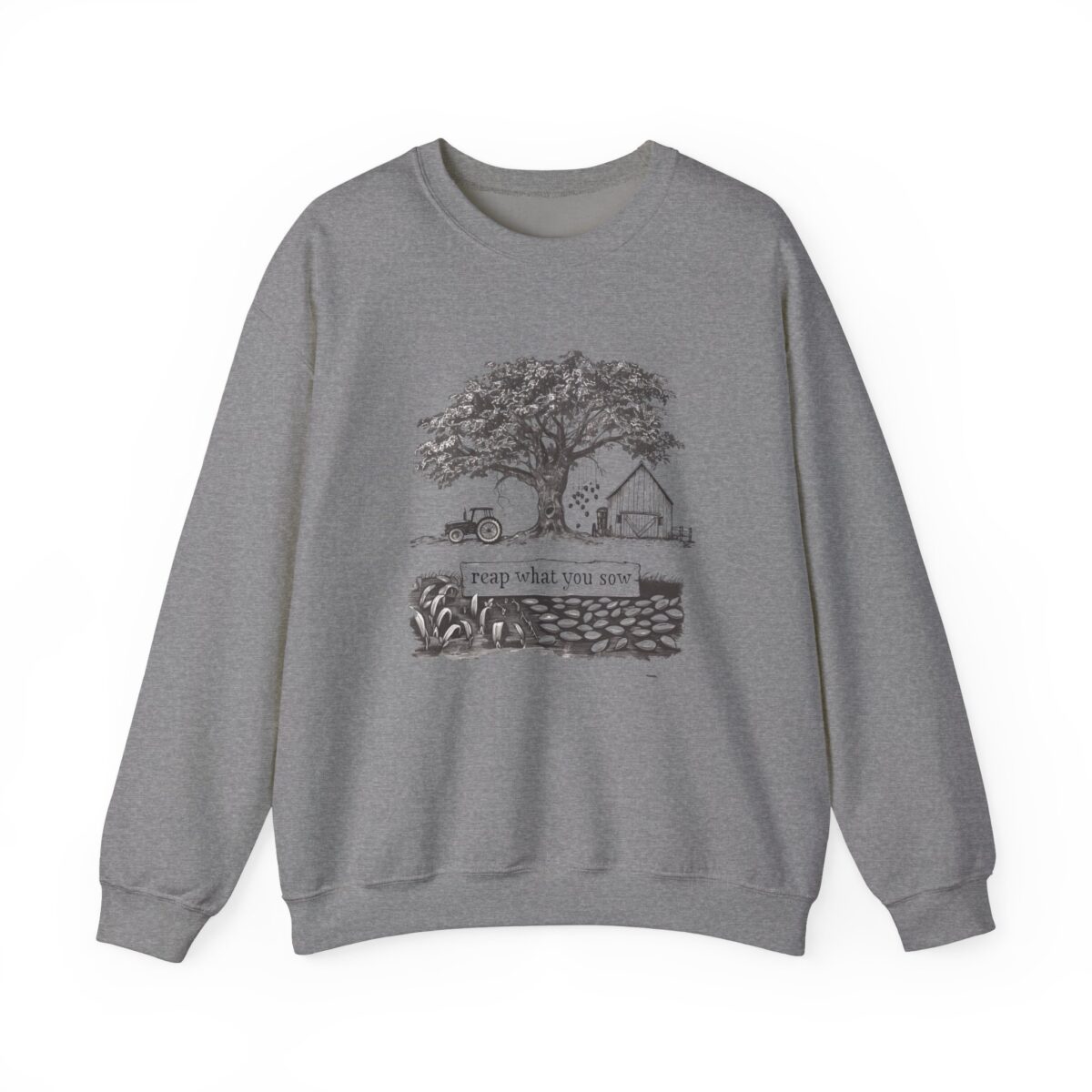 Reap what you sow Unisex Heavy Blend™ Crewneck Sweatshirt - Image 9