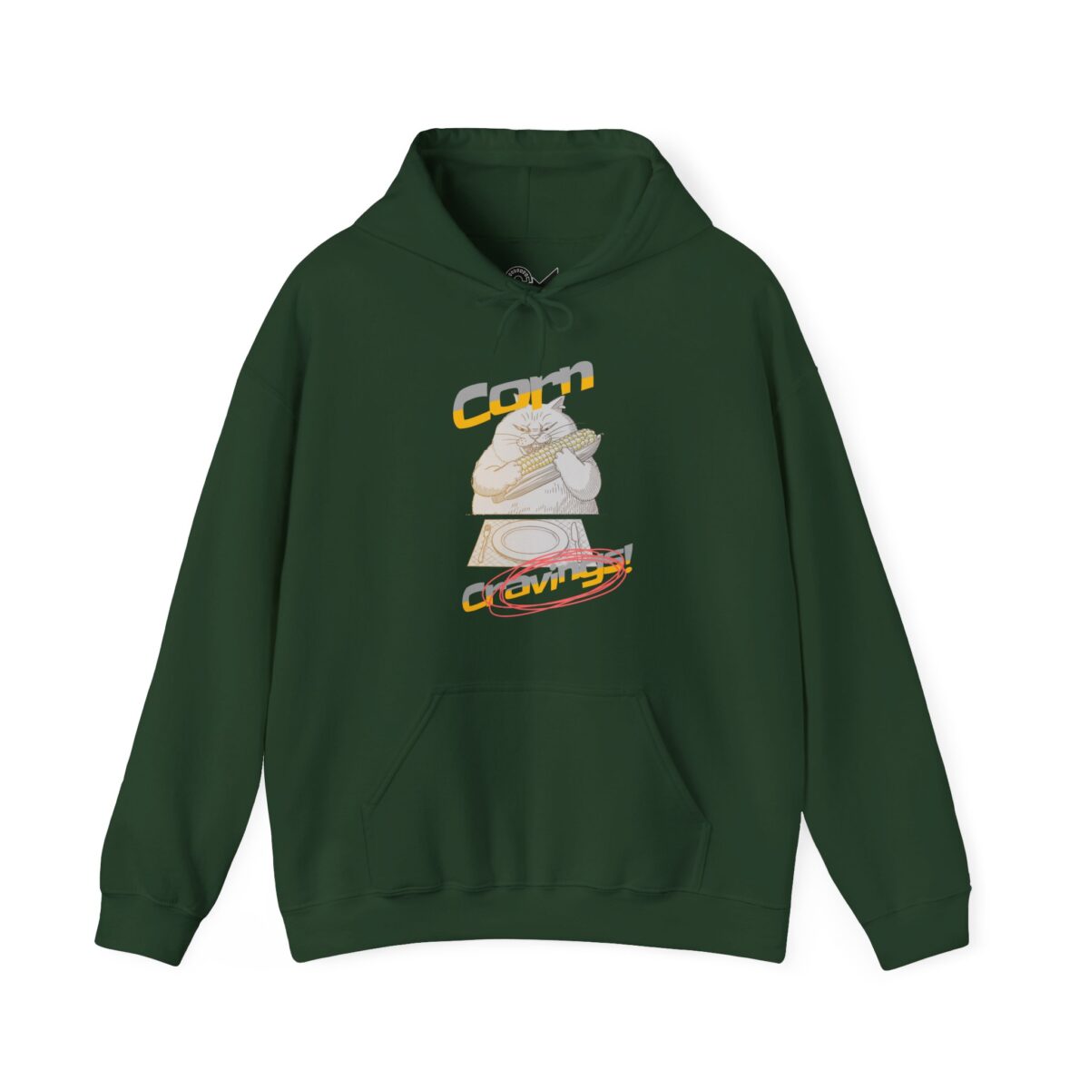 Corn Cravings Unisex Heavy Blend™ Hooded Sweatshirt - Image 9