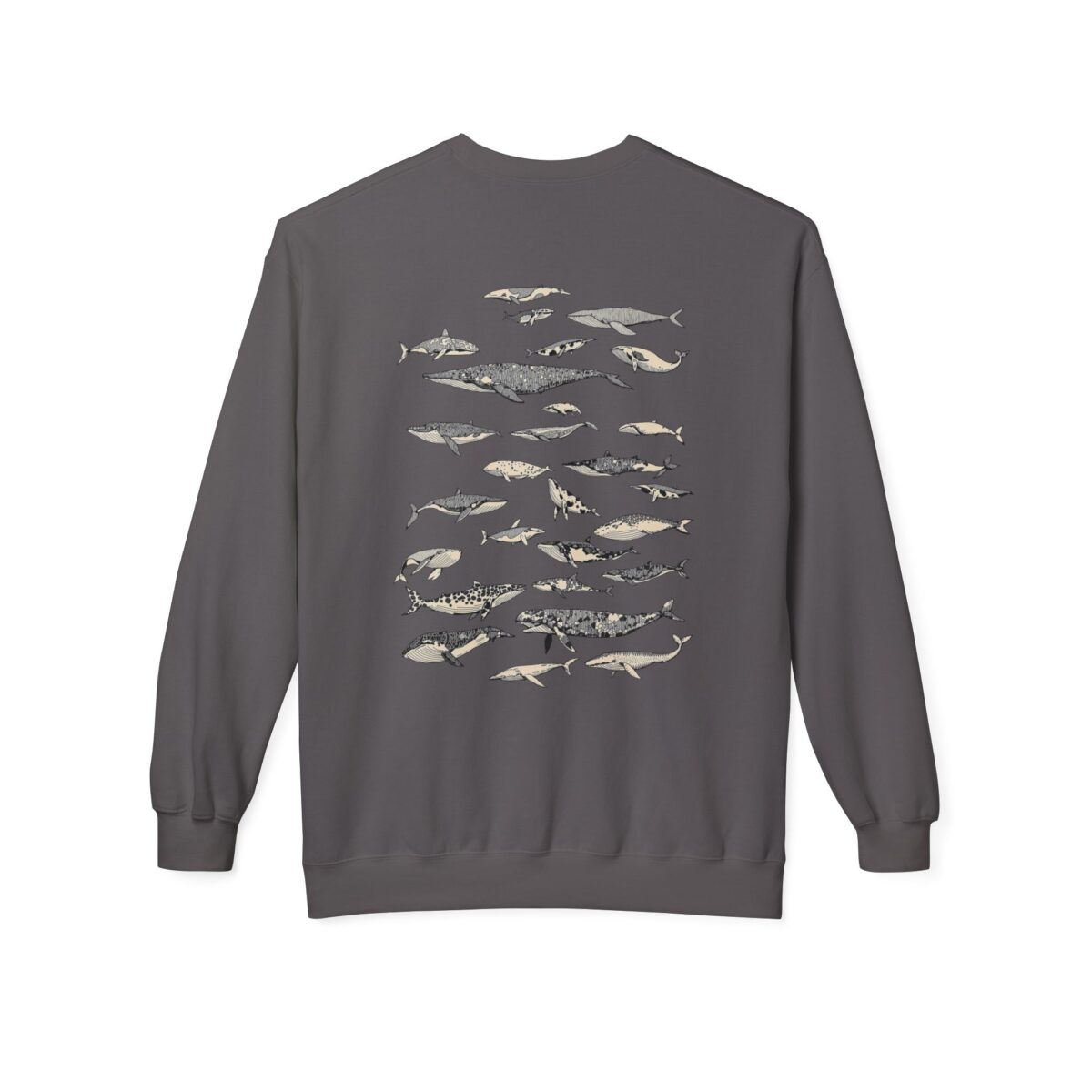 For Whales Unisex Midweight Softstyle Fleece Crewneck Sweatshirt - Image 14