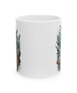 Cat-tle Coffee Time Ceramic Mug, (11oz, 15oz)