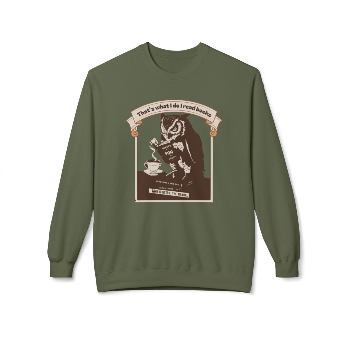 I read books Unisex Midweight Softstyle Fleece Crewneck Sweatshirt - Image 17