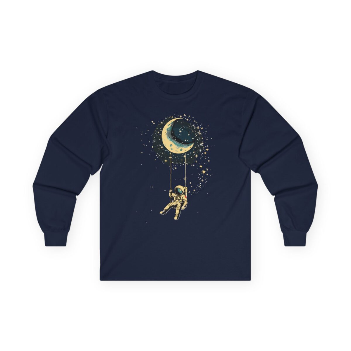 Moon Swing Unisex Ultra Cotton Long Sleeve Tee - Image 10