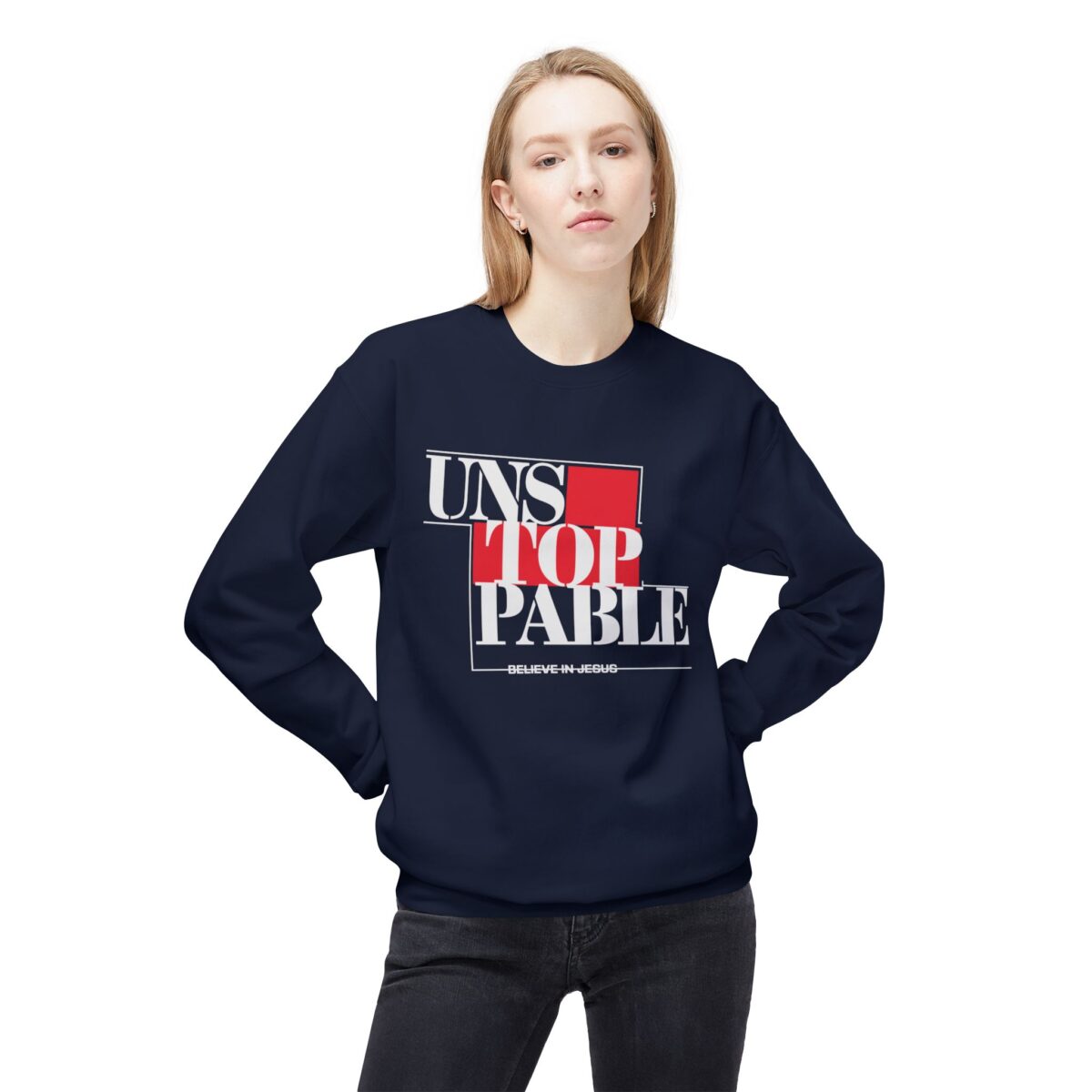 Unstoppable Unisex Midweight Softstyle Fleece Crewneck Sweatshirt - Image 35