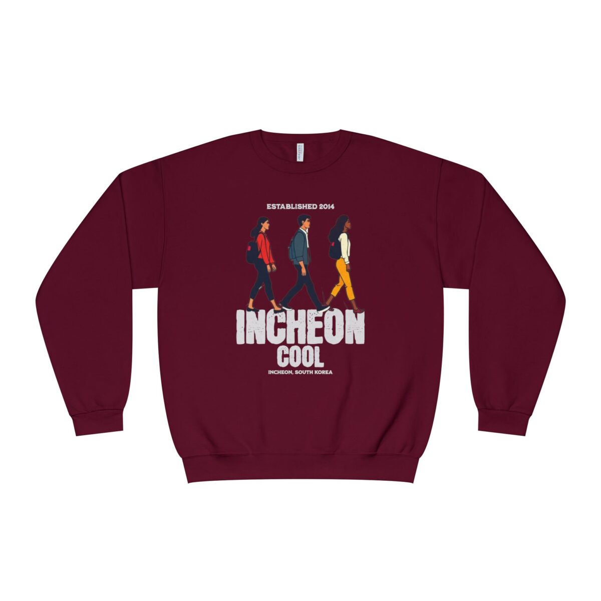 Incheon Cool Unisex NuBlend® Crewneck Sweatshirt - Image 41