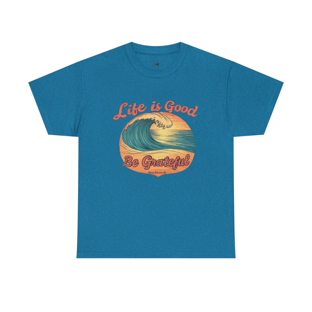 Life is good Unisex Heavy Cotton Tee - Image 25