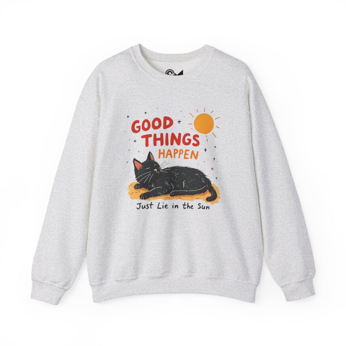 Good things happen Unisex Heavy Blend™ Crewneck Sweatshirt - Image 5