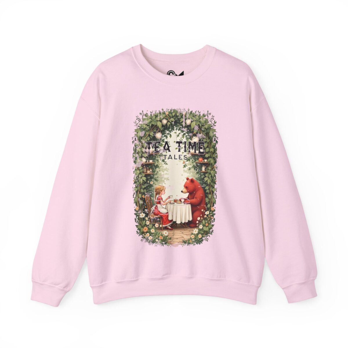 Tea time tales Unisex Heavy Blend™ Crewneck Sweatshirt - Image 41