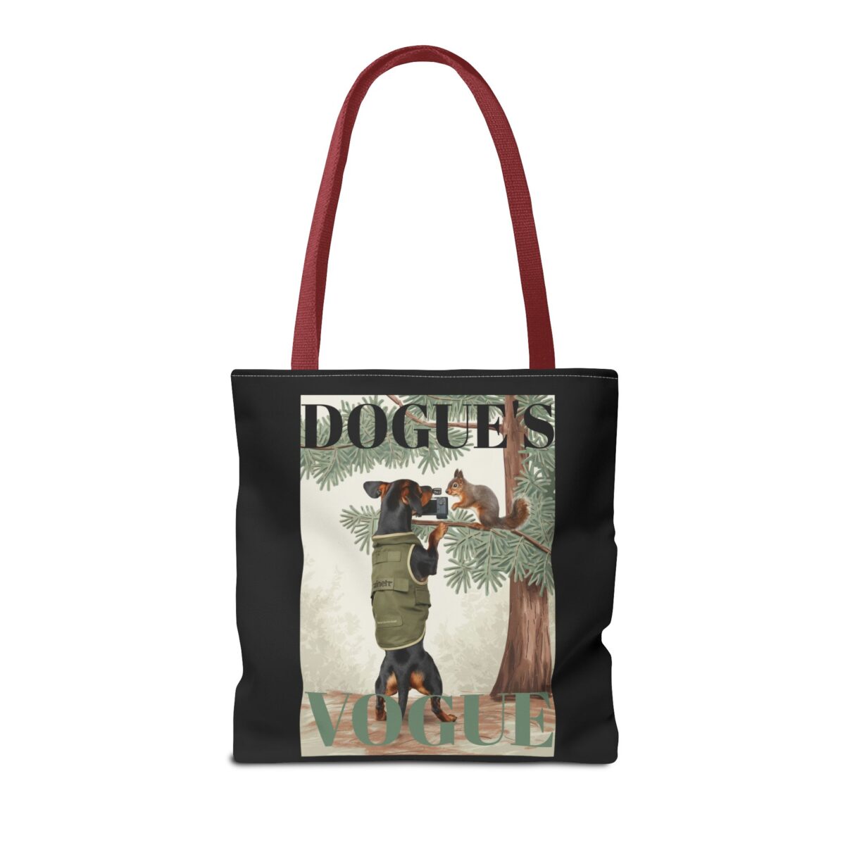 Dogue's Vogue Tote Bag (AOP) - Image 18