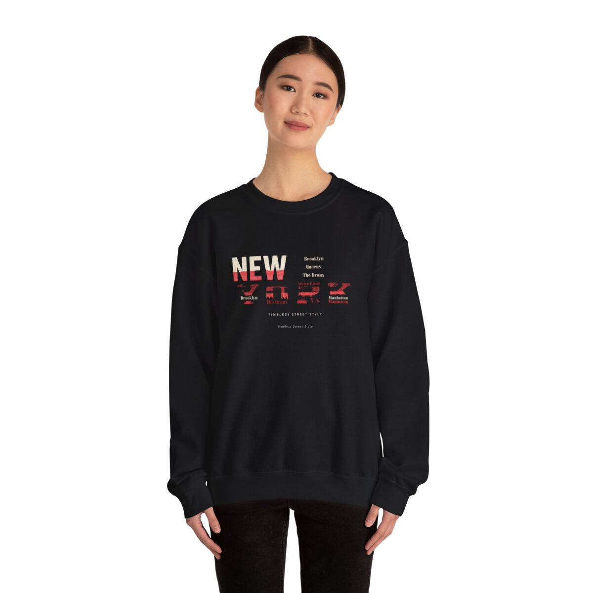 New York Unisex Heavy Blend™ Crewneck Sweatshirt - Image 4