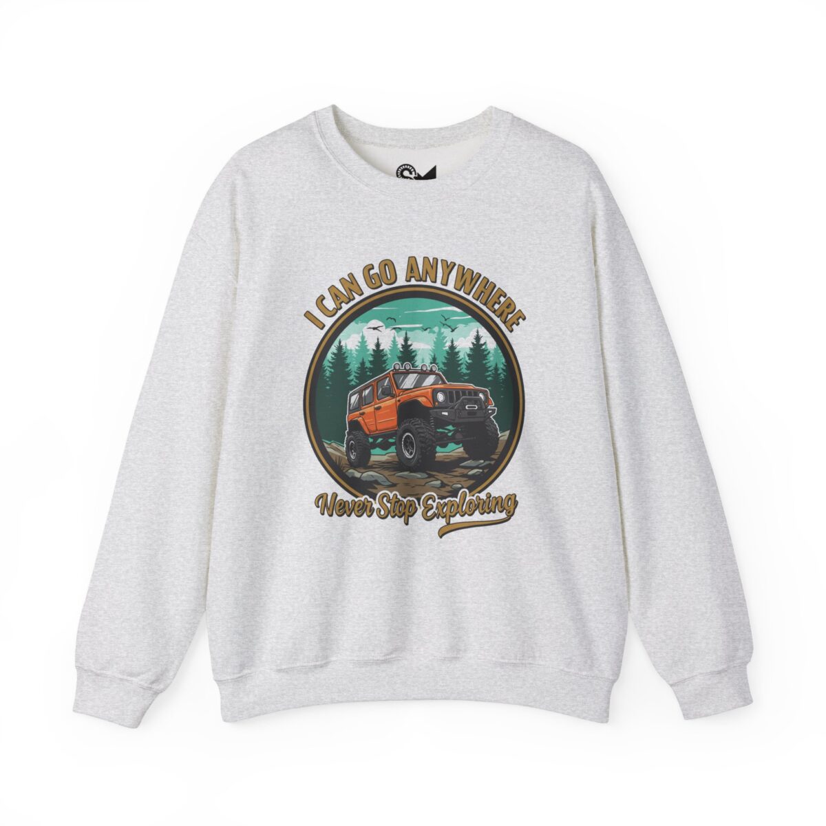 I can go anywhere Unisex Heavy Blend™ Crewneck Sweatshirt - Image 5
