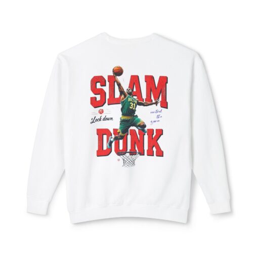 Slam Dunk Unisex Lightweight Crewneck Sweatshirt - Image 2