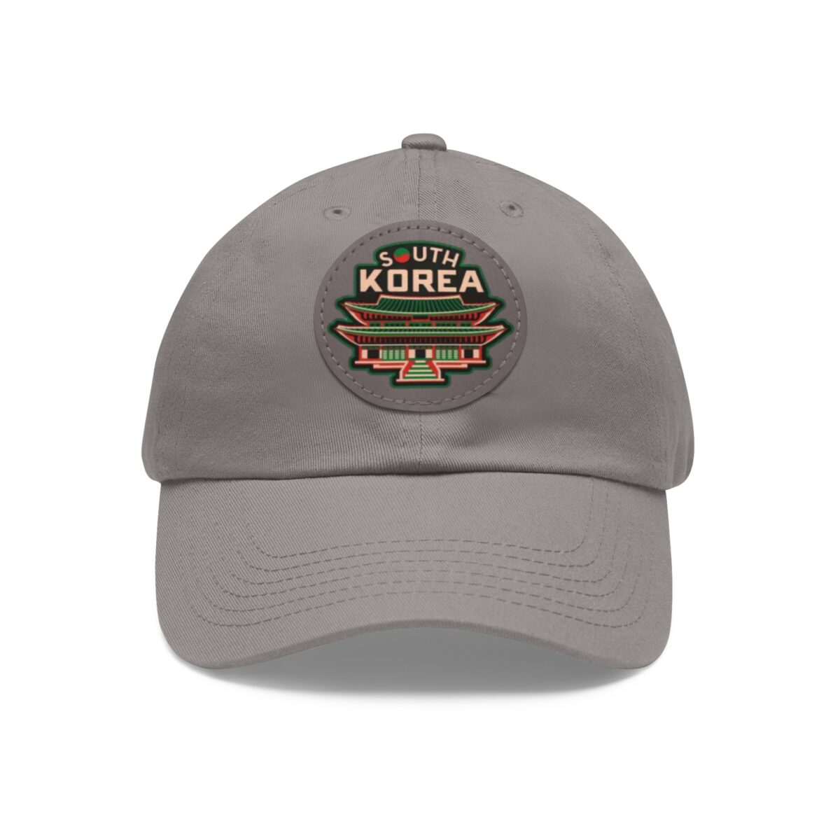 South Korea Hat with Leather Patch (Round) - Image 21