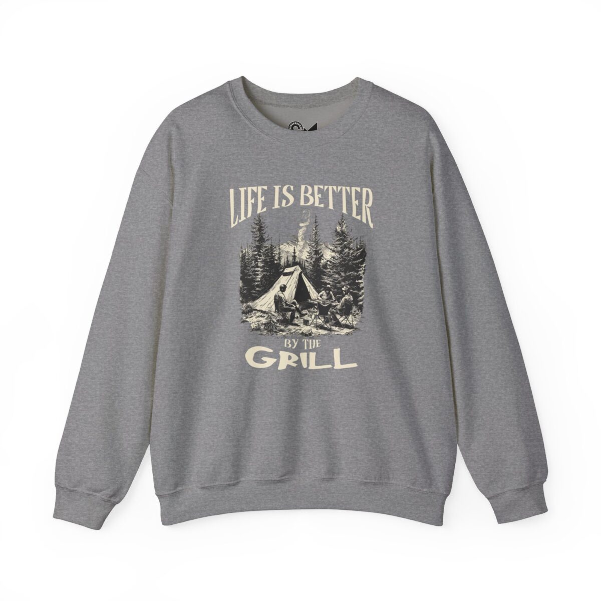 Life is better Unisex Heavy Blend™ Crewneck Sweatshirt - Image 17