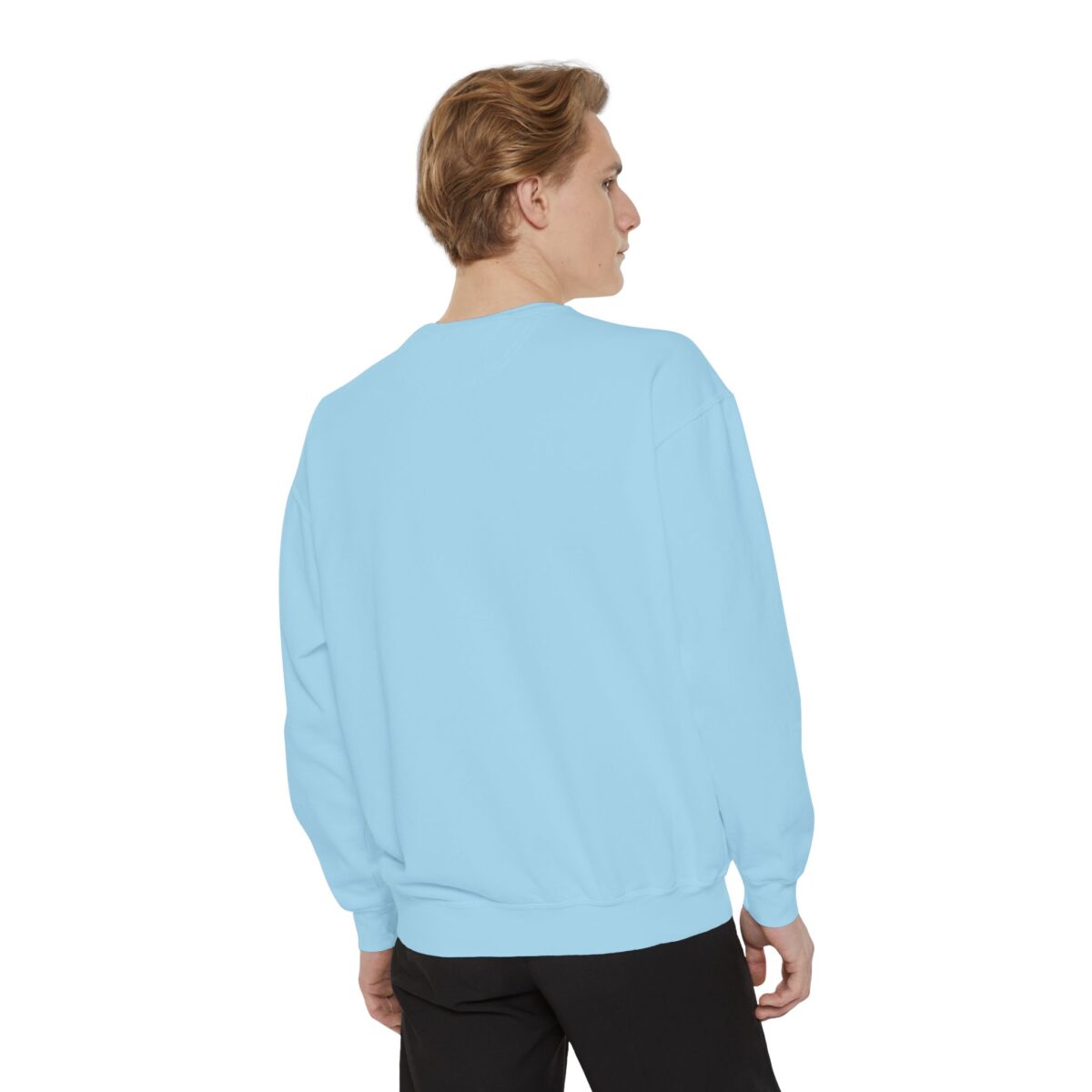 Rugged threads for ruff roads Unisex Garment-Dyed Sweatshirt - Image 32