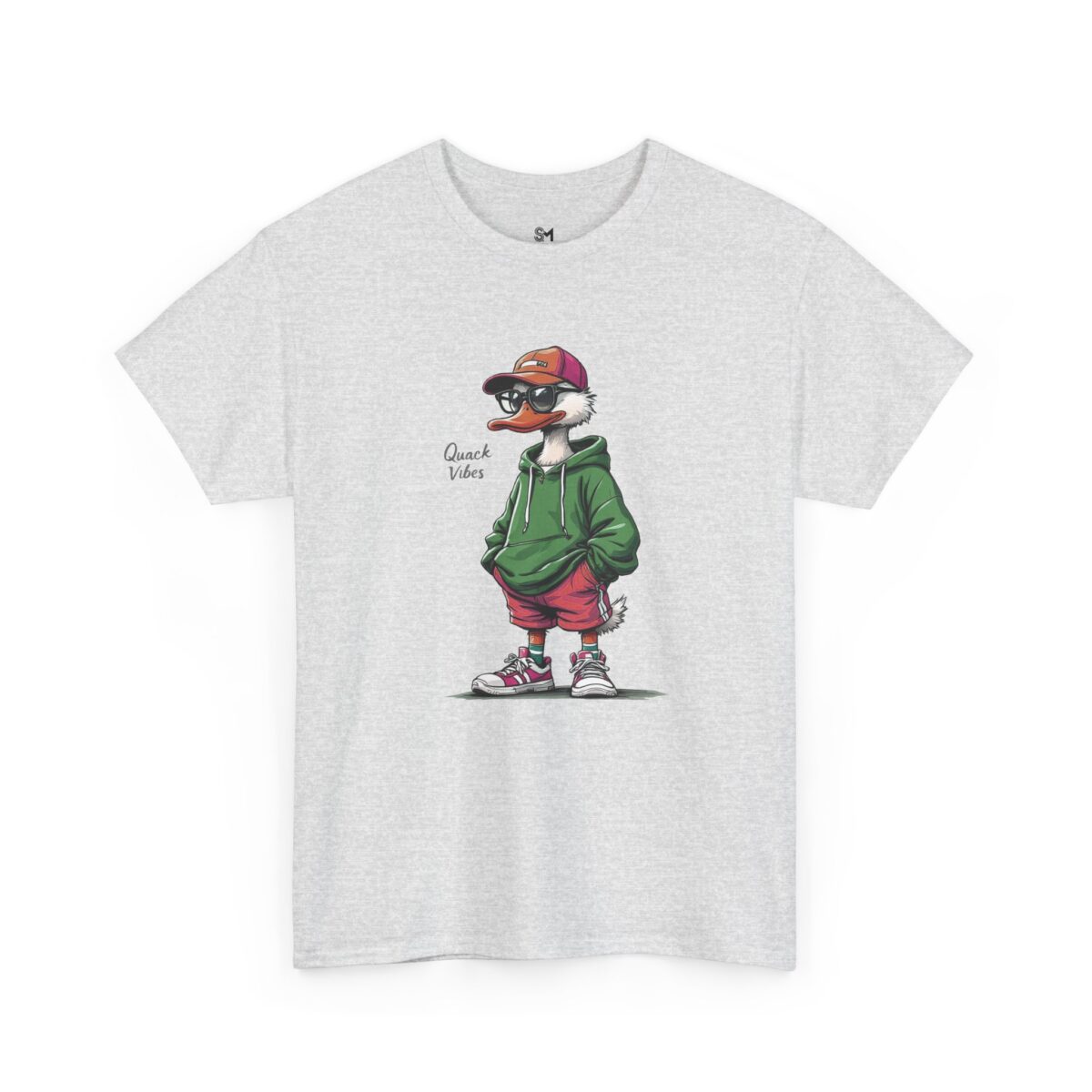 Quack Vibes Unisex Heavy Cotton Tee - Image 7