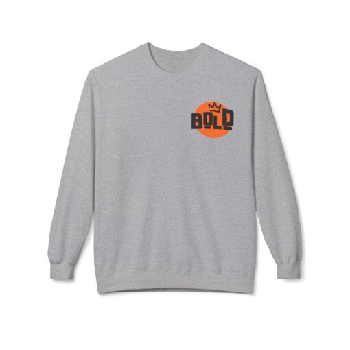 Big Bold Unisex Midweight Softstyle Fleece Crewneck Sweatshirt - Image 13