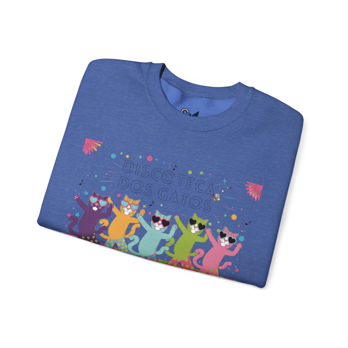 Discoteca dos Gatos Unisex Heavy Blend™ Crewneck Sweatshirt - Image 27