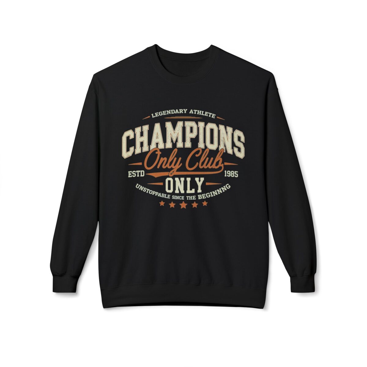 Champions only club Unisex Midweight Softstyle Fleece Crewneck Sweatshirt
